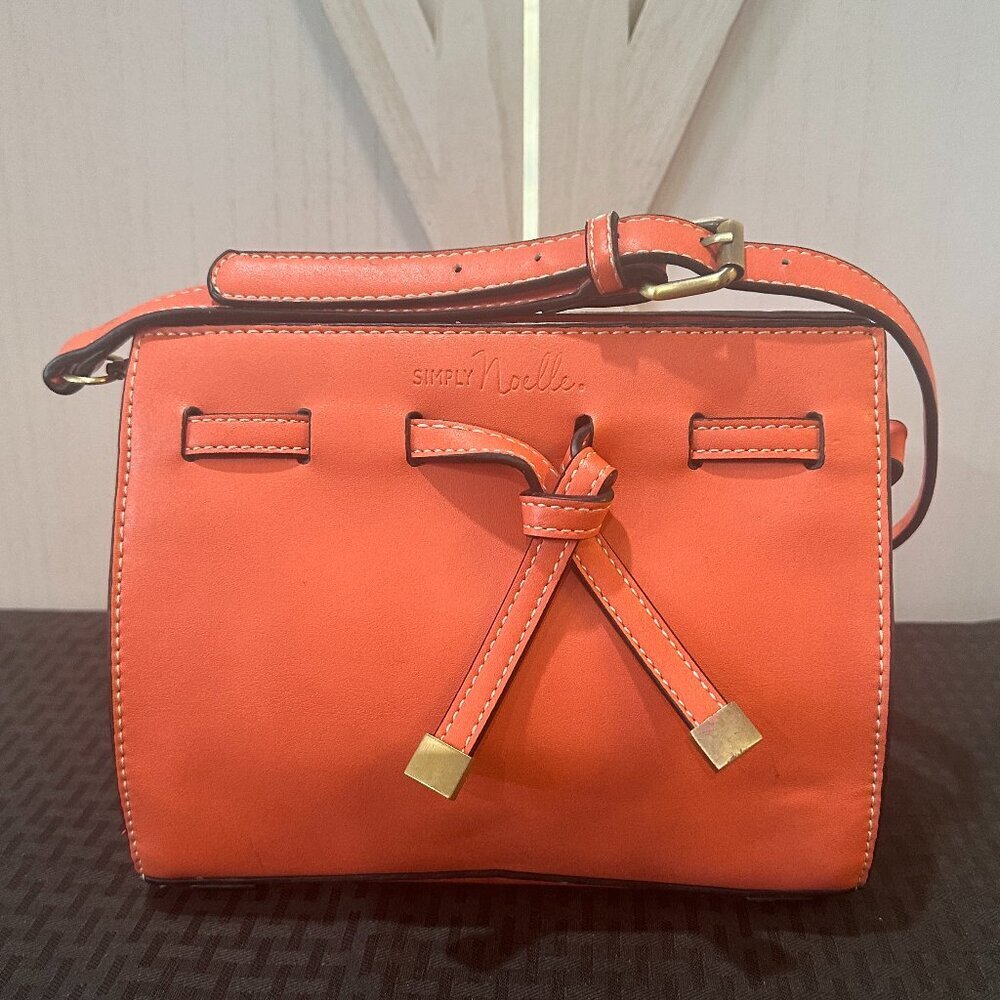 Simply Noelle All Tied Up Vegan Leather Crossbody Bag